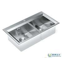 【廠家直銷】優質不銹鋼手工水槽/304不銹鋼水槽 OS012[供應]_廚房設施_世界工廠網中國產品信息庫